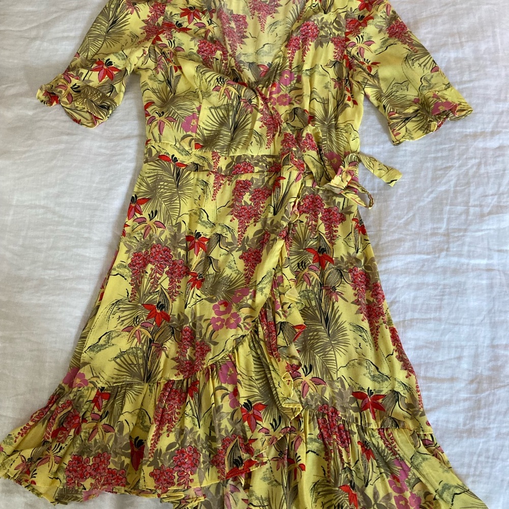 Zara wrap dress